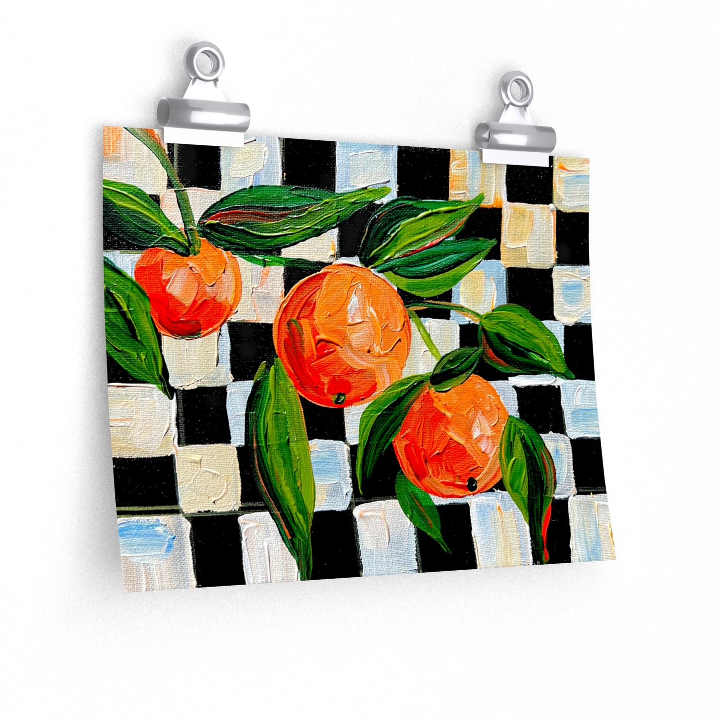 Checkerboard Oranges