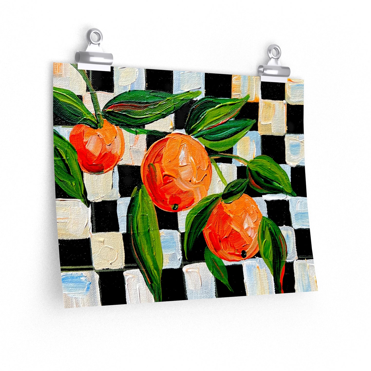 Checkerboard Oranges