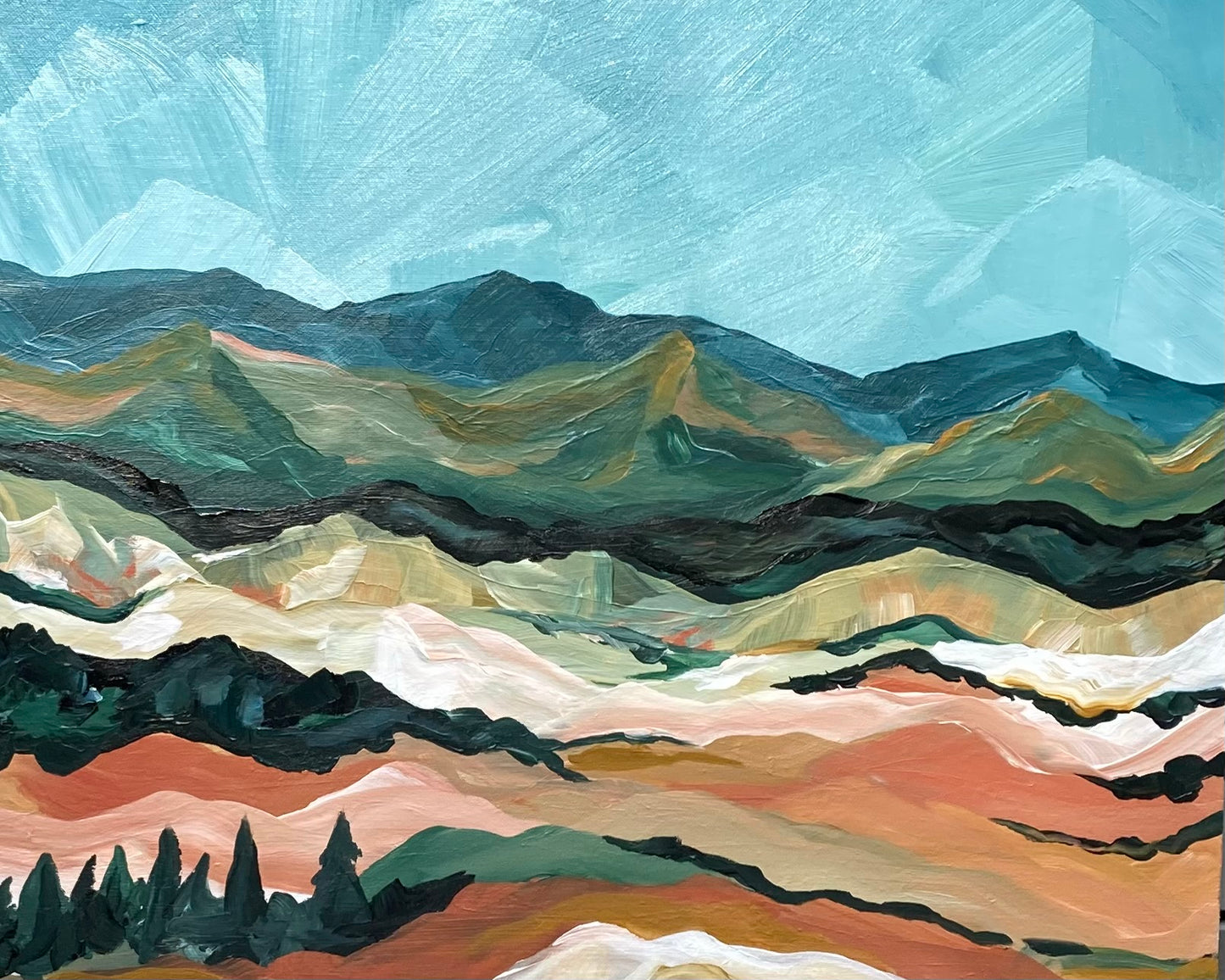 Rolling Hills - Print