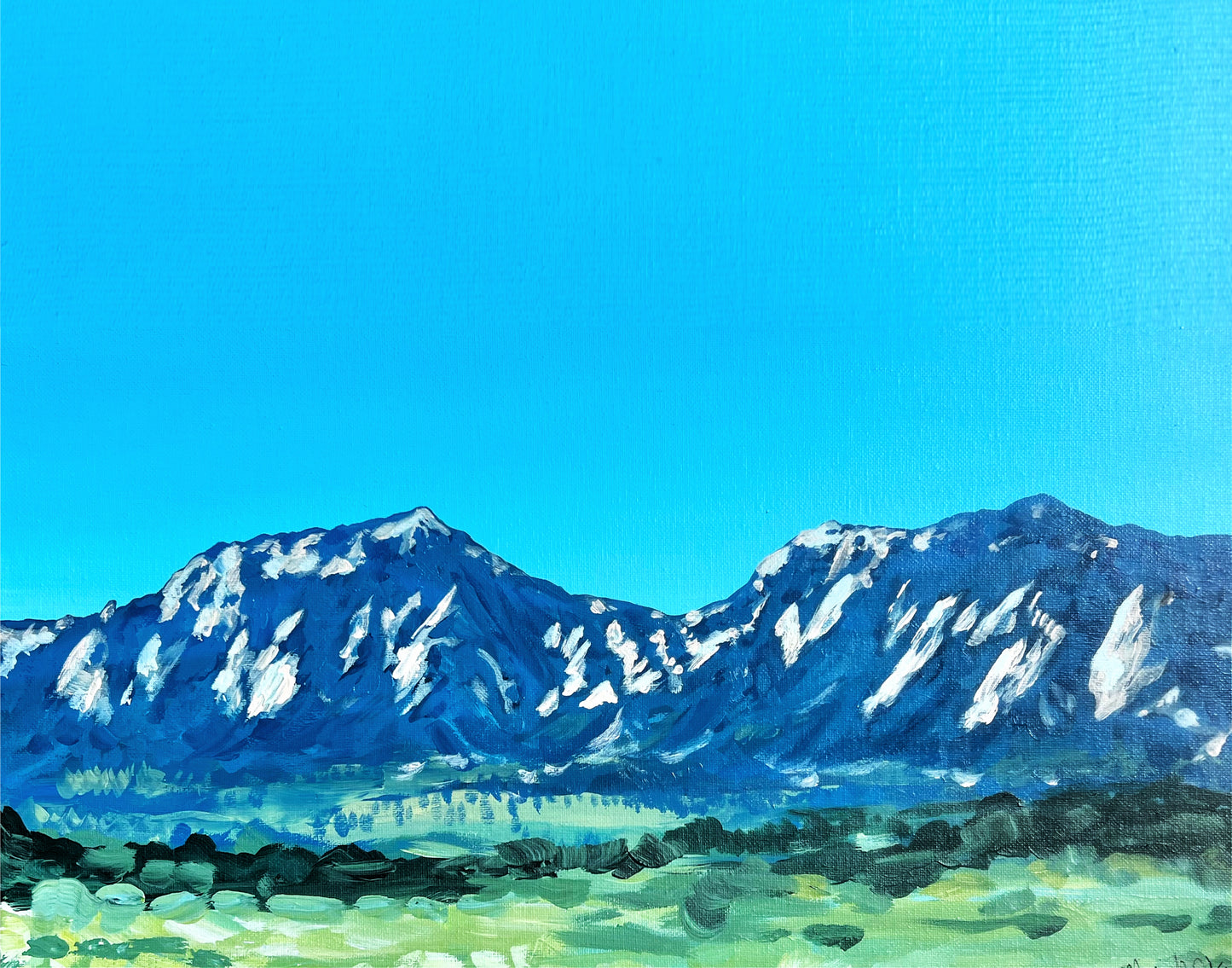 Boulder Blue - Print