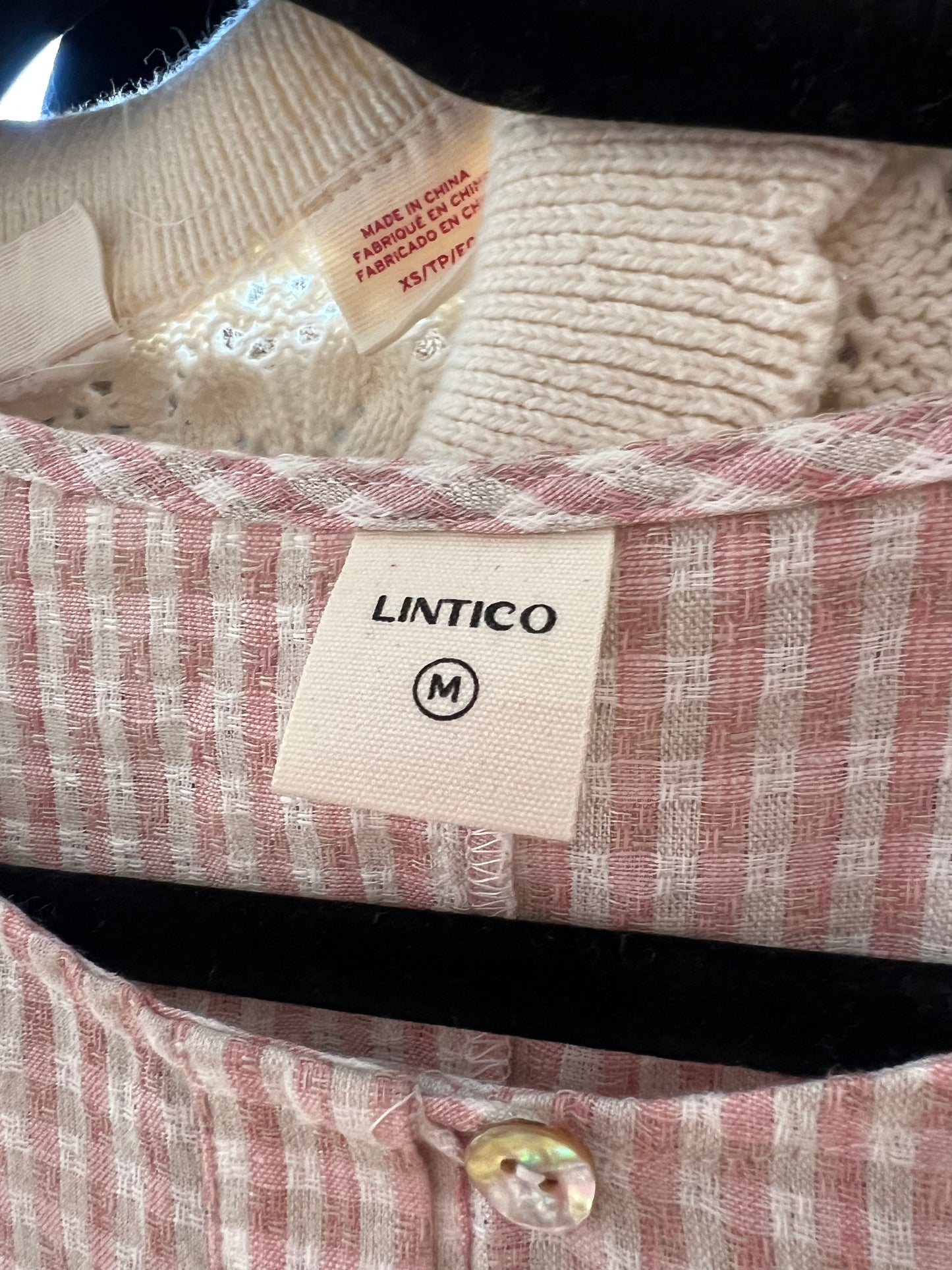 Gingham long sleeve
