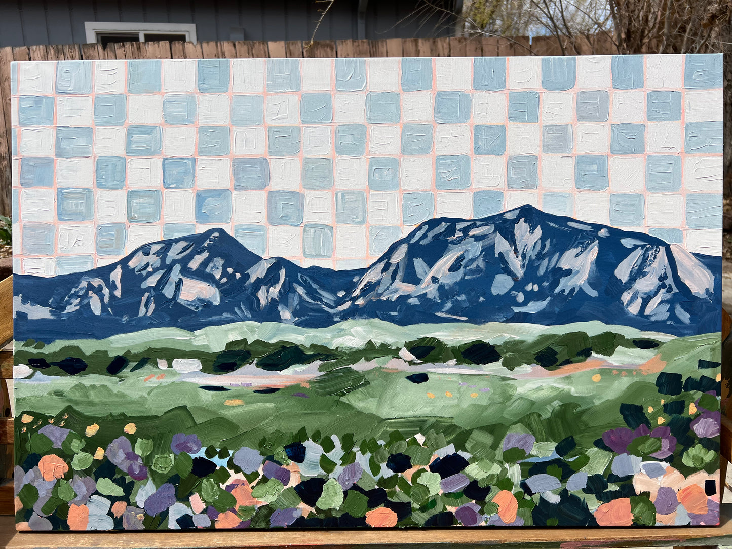 “Colorado Blue” 2023 Checkerboard Rockies series
