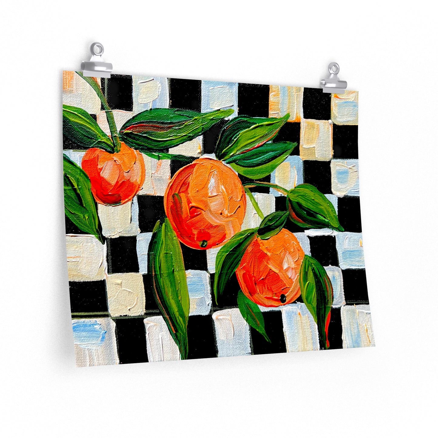 Checkerboard Oranges