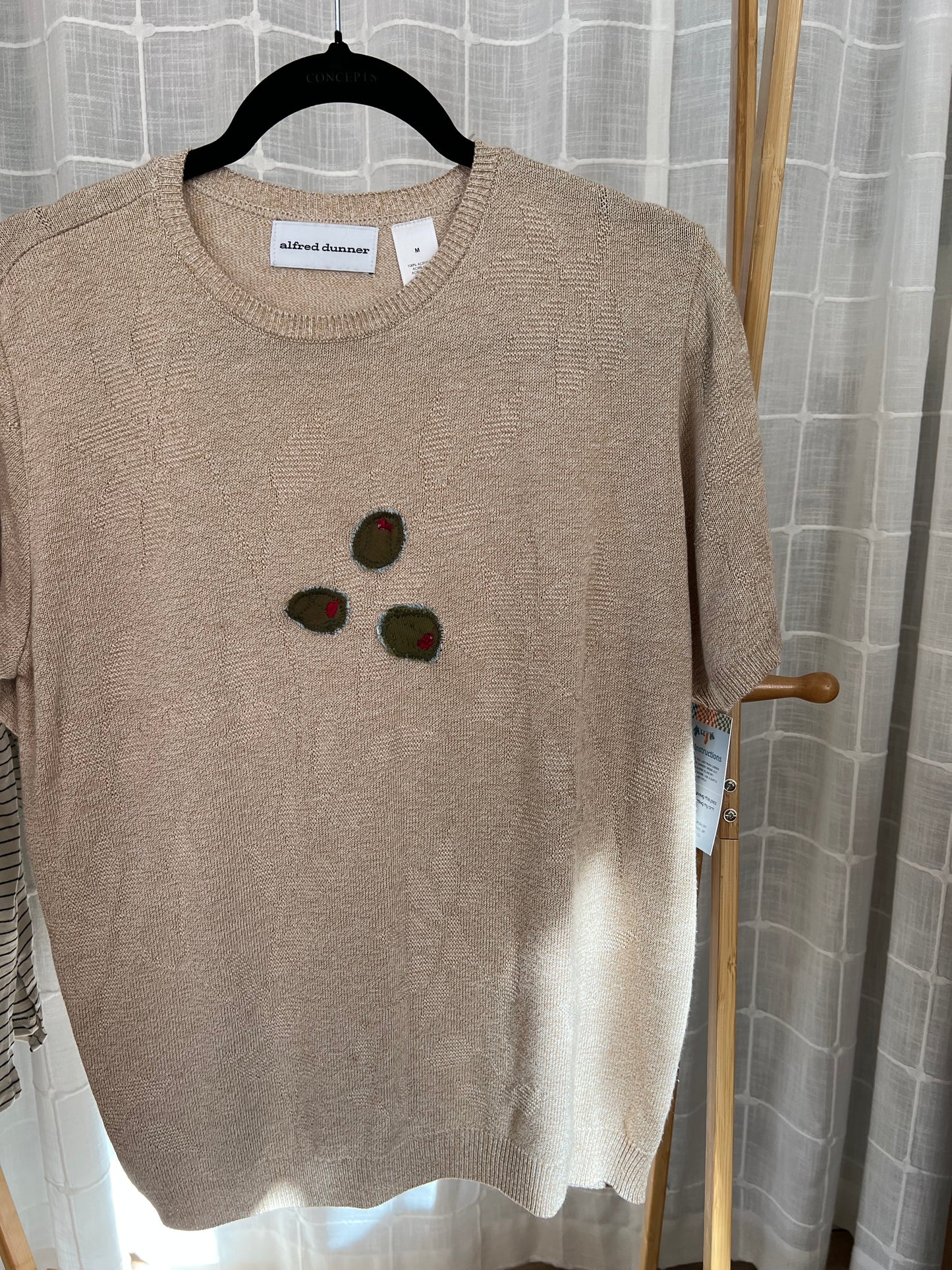 Olive sweater top