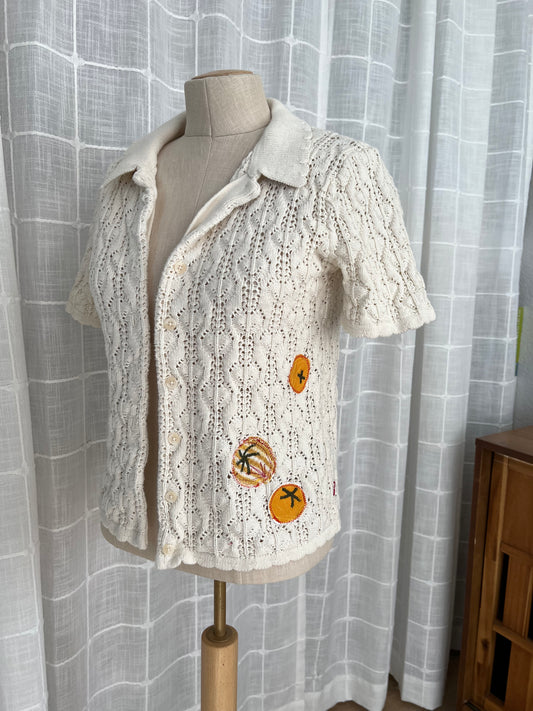 Levi’s knit top with tomatoes