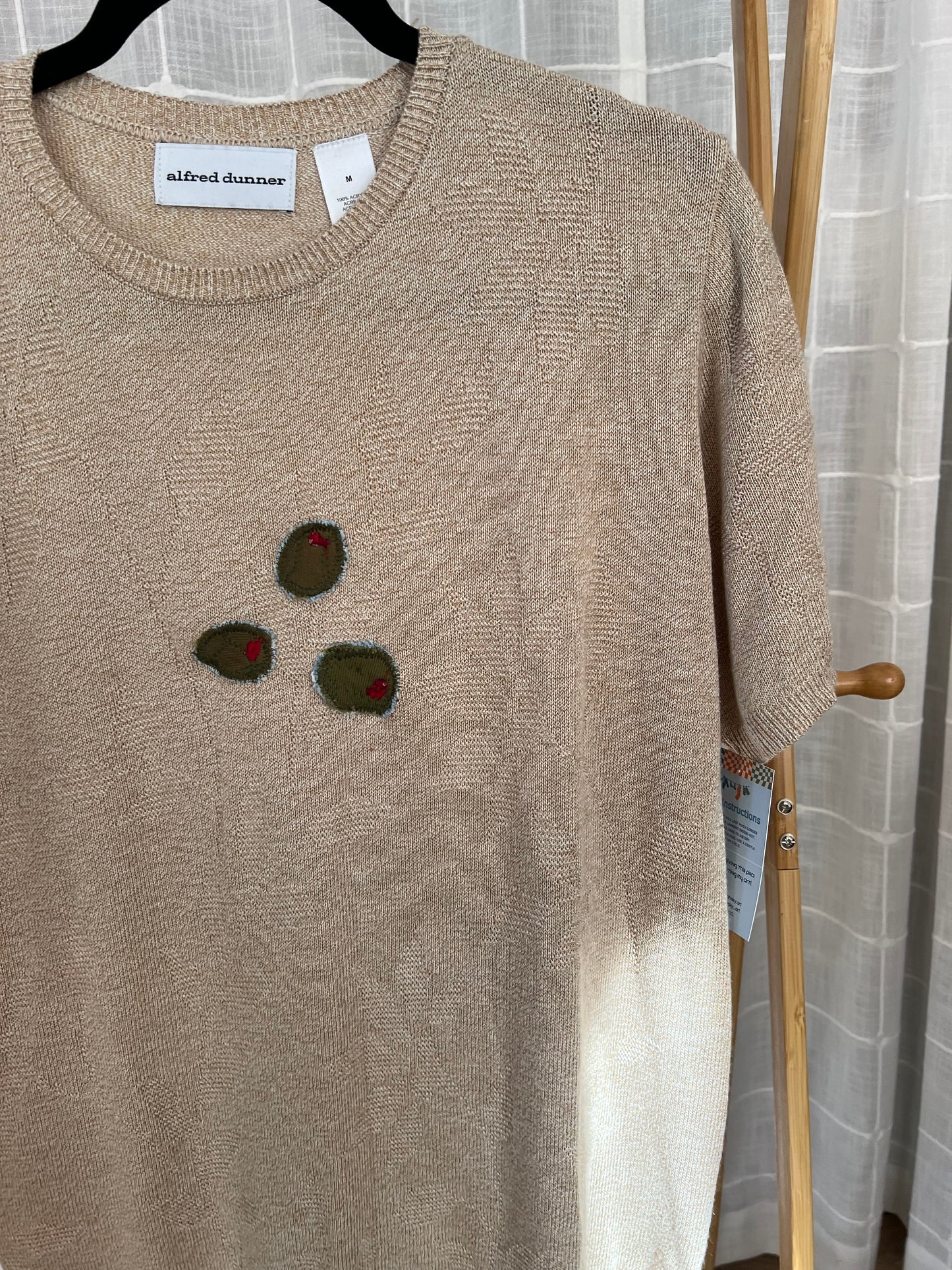 Olive sweater top