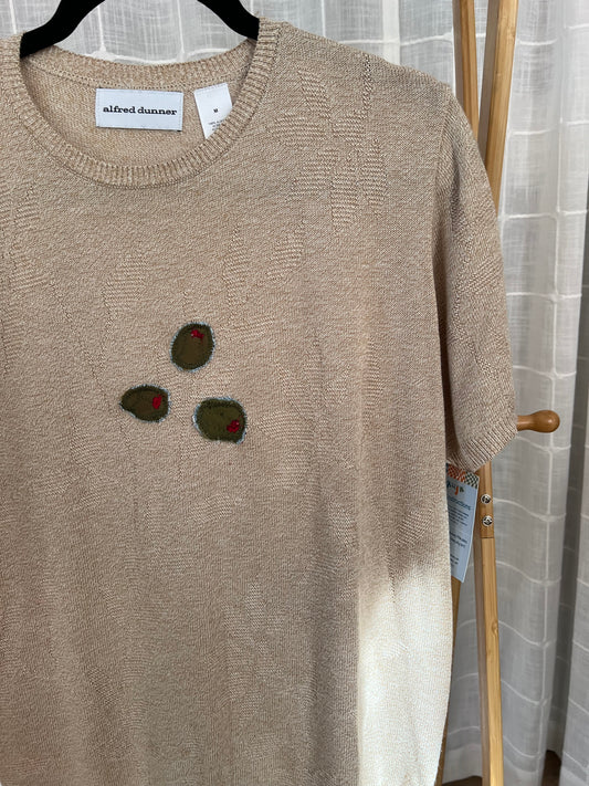 Olive sweater top
