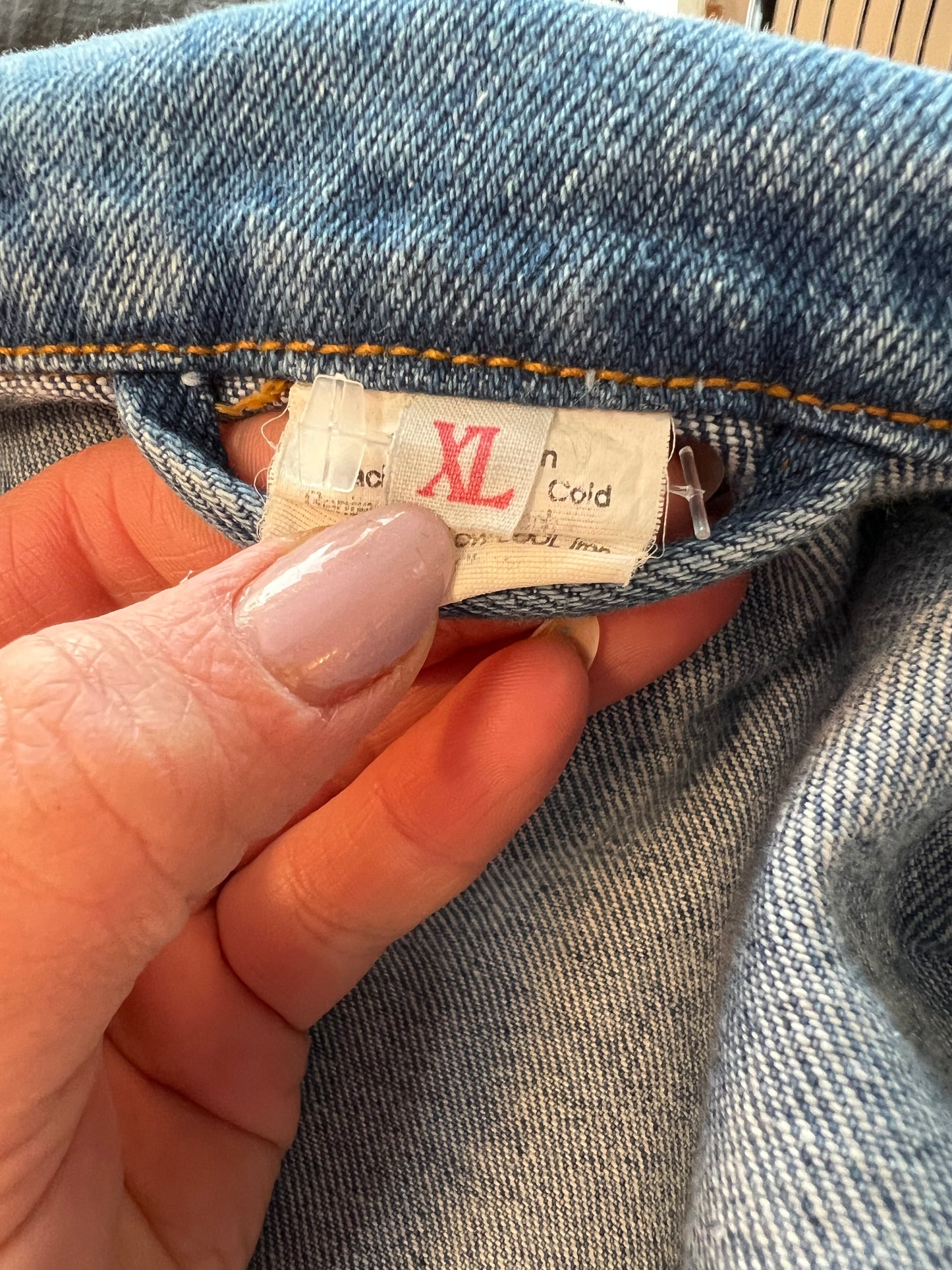 Men’s XL denim jacket