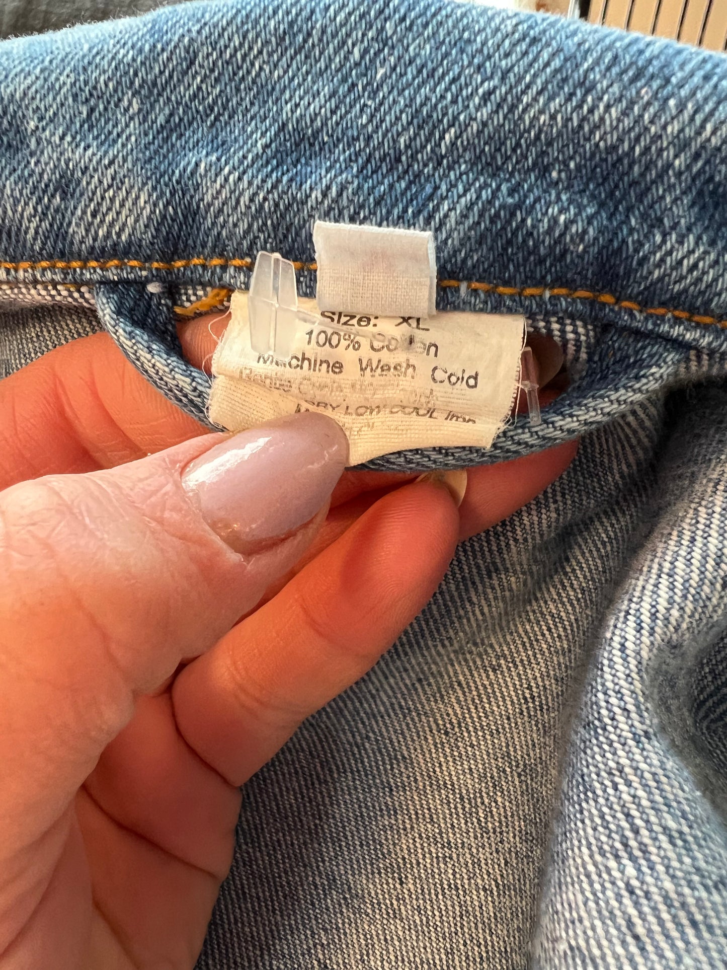 Men’s XL denim jacket