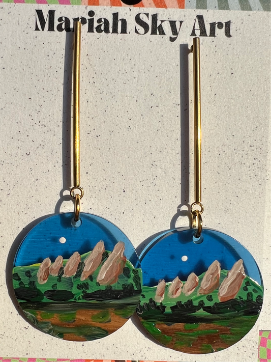 Chautauqua Park Earring #1