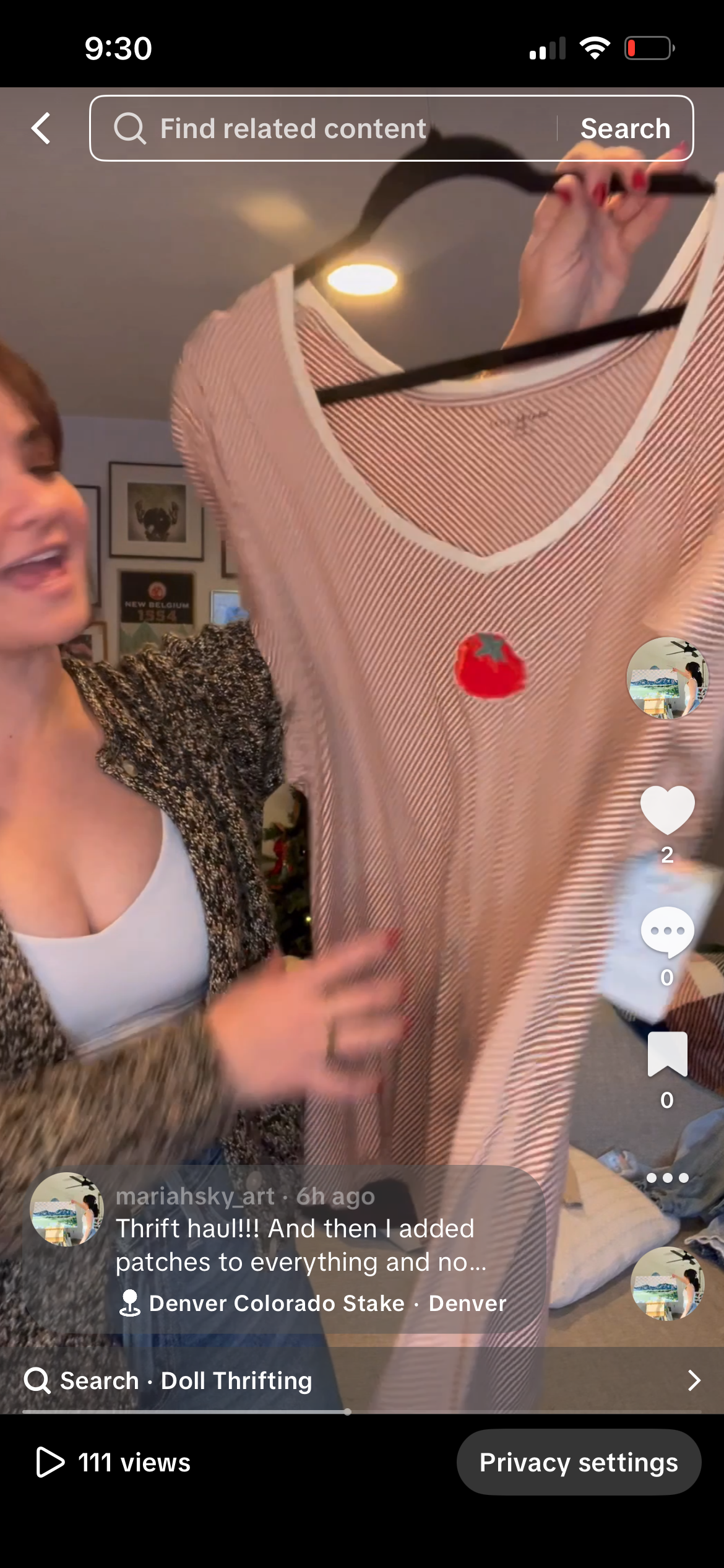 Tomato top- Lane Bryant 26/28