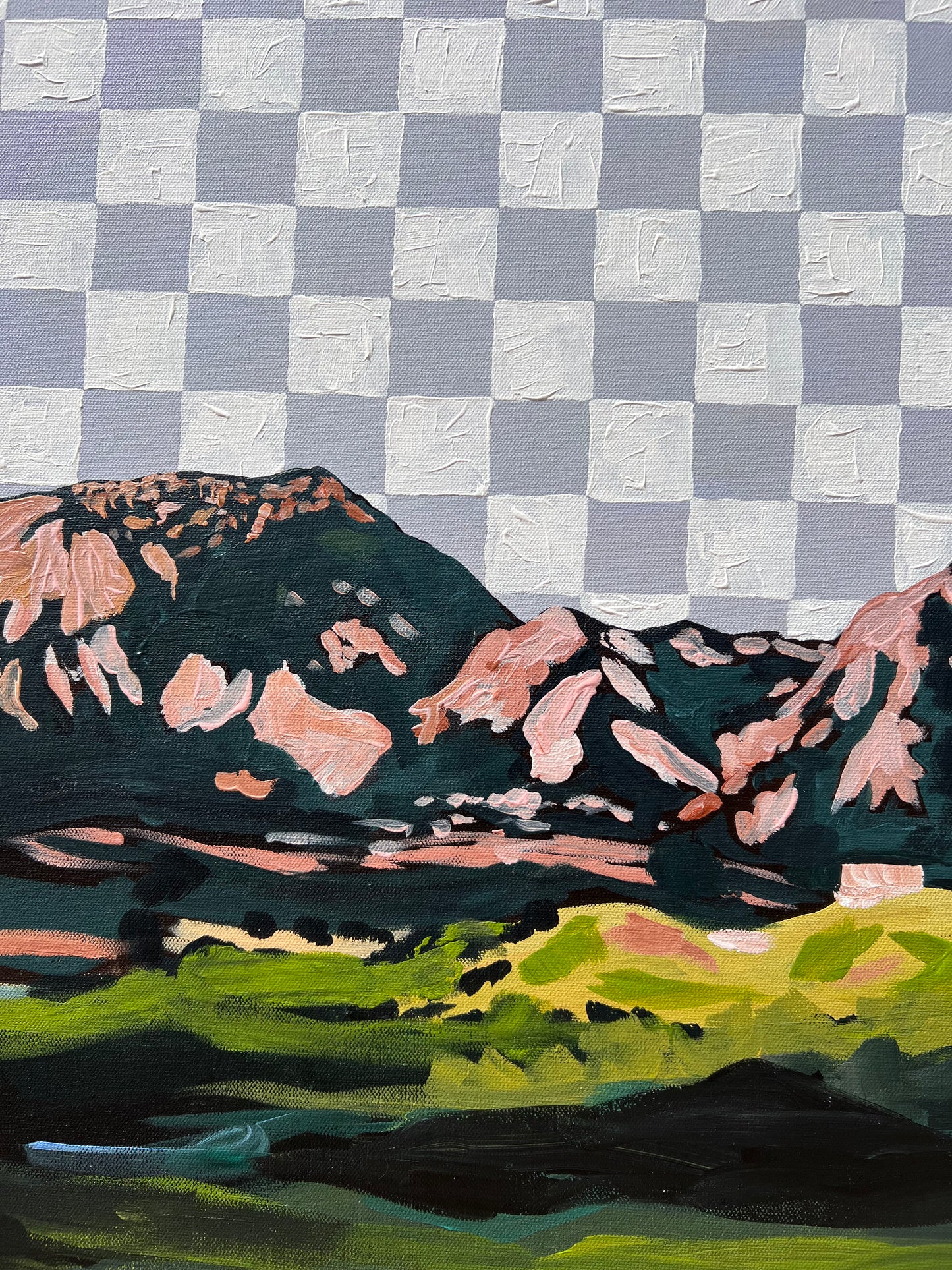 “Checking Out Boulder” 2023 Checkerboard Rockies series